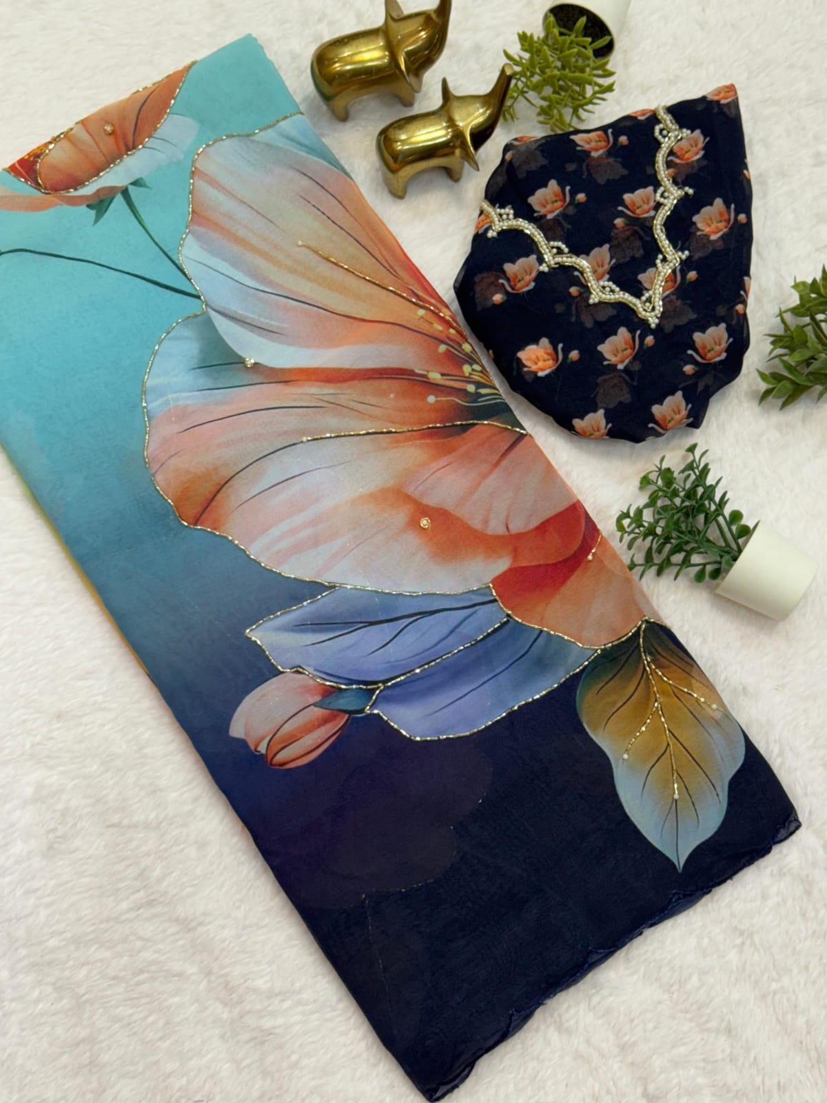 SOFT AND SMOOTH CHIFFON SAREE