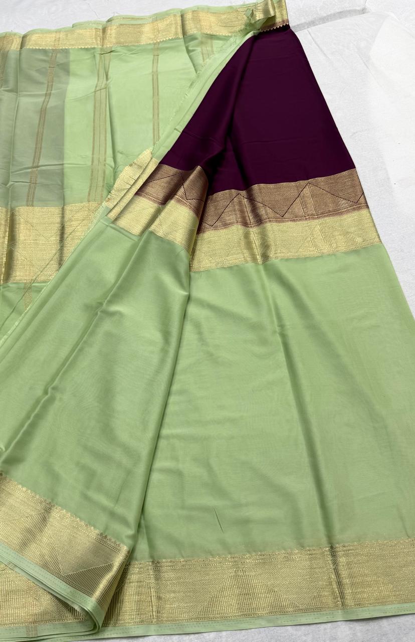 PREMIUM MYSORE CREPE SILK
