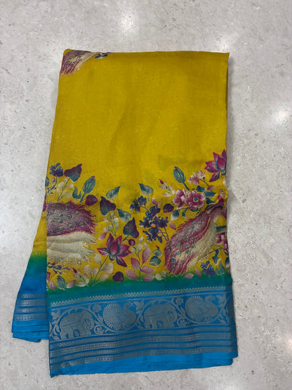 chiffon georgette saree