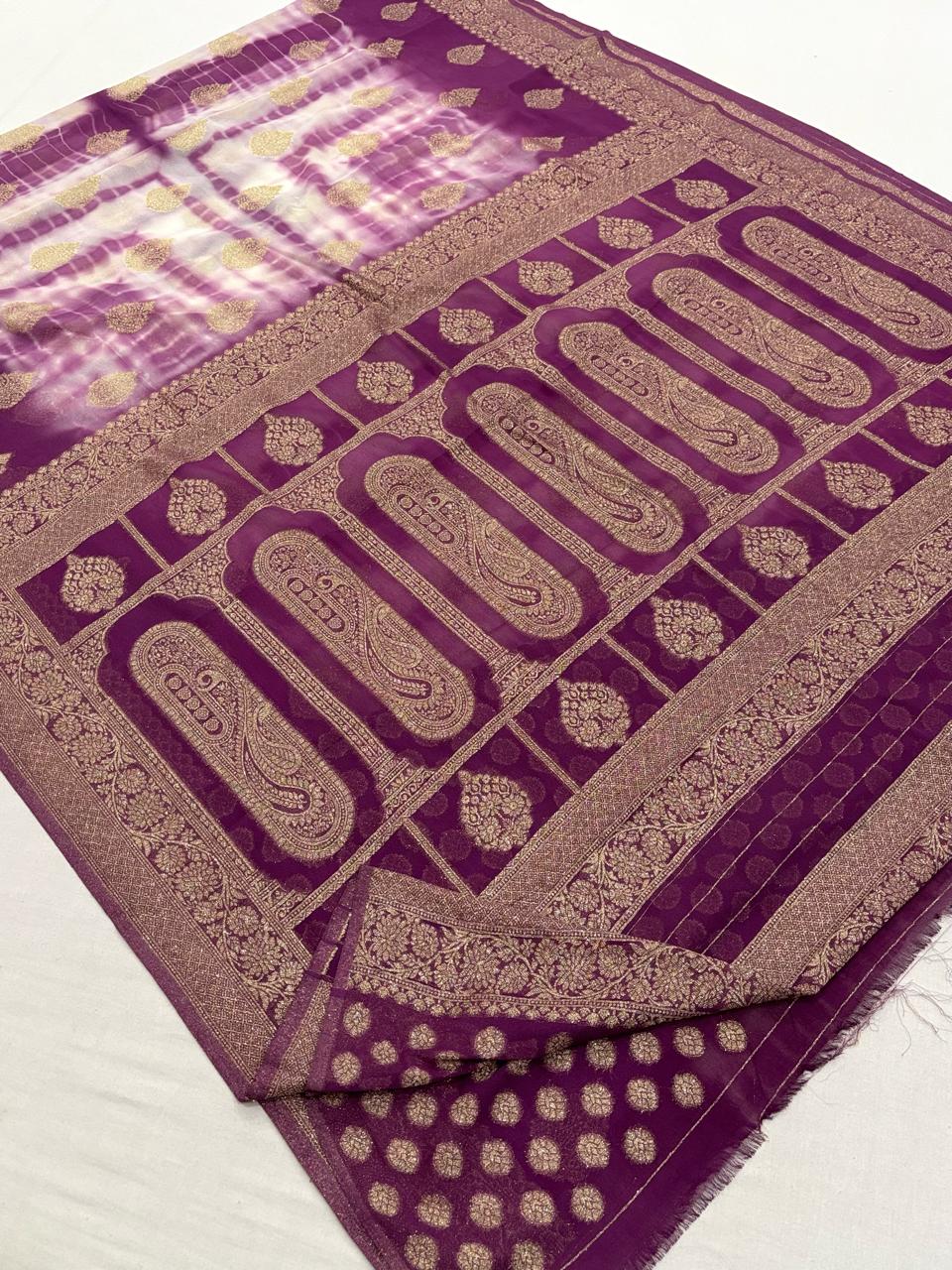 SHIBORI VISCOSE SOFT SILK