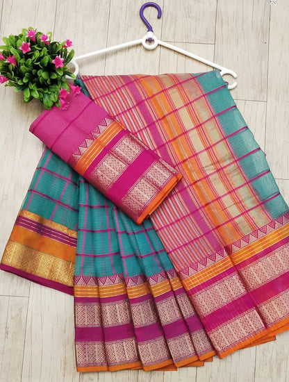soft kota doriya saree