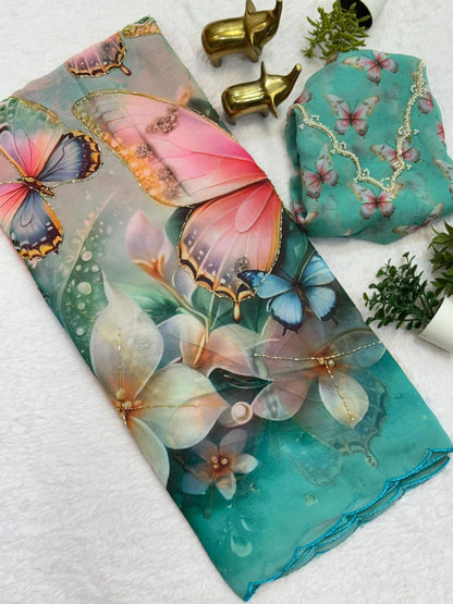 SOFT AND SMOOTH CHIFFON SAREE