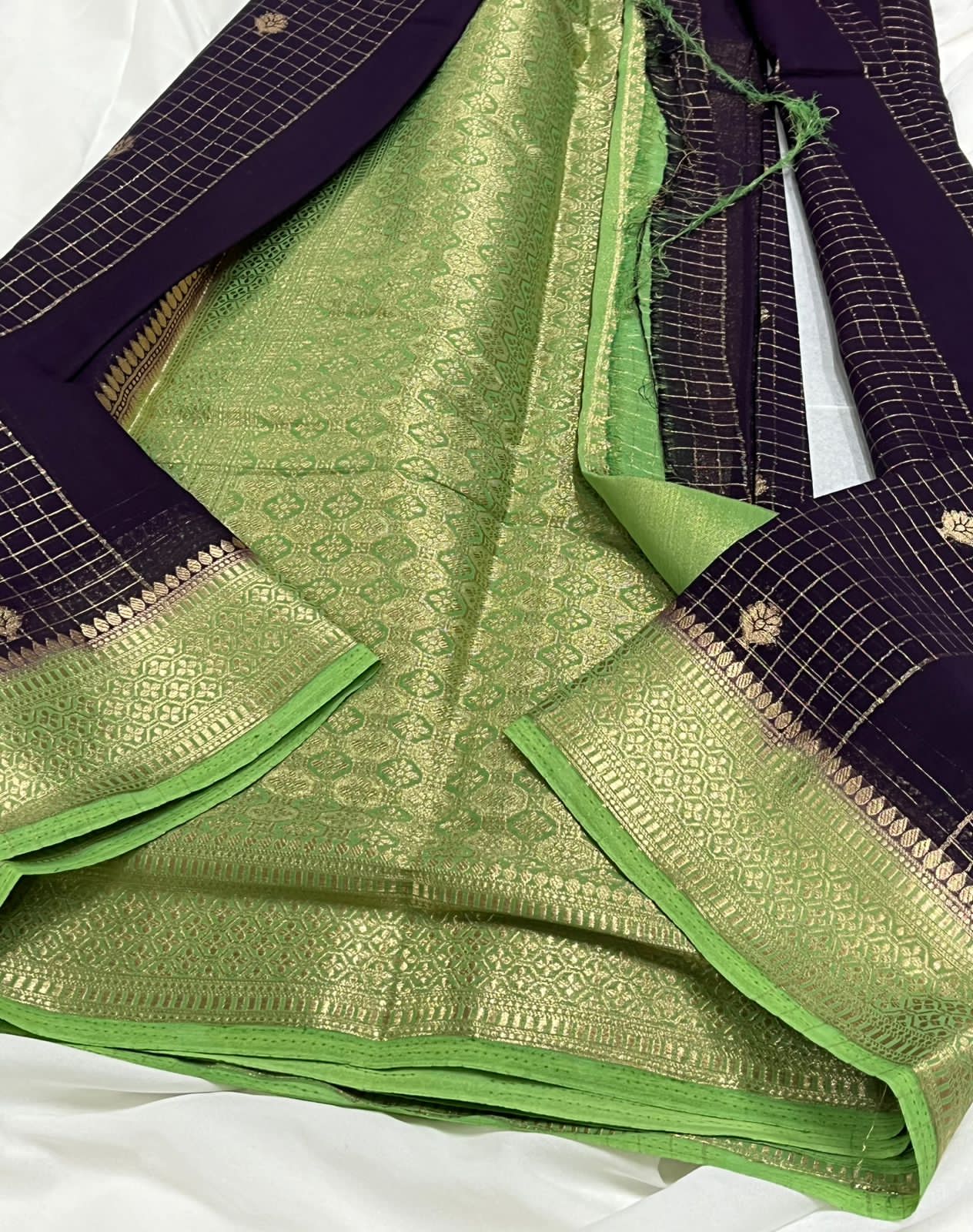 EXCLUSIVE GEORGETTE CHECKS