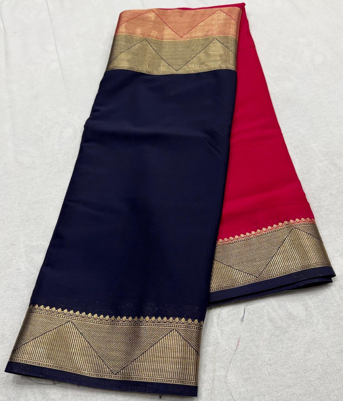 PREMIUM MYSORE CREPE SILK