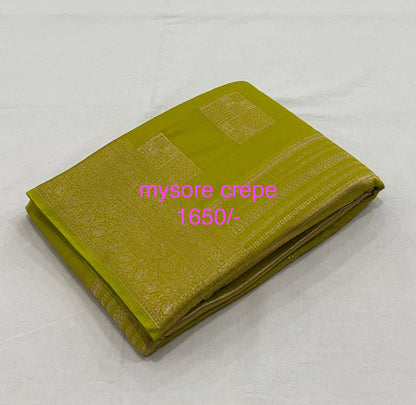 PREMIUM MYSORE CREPE