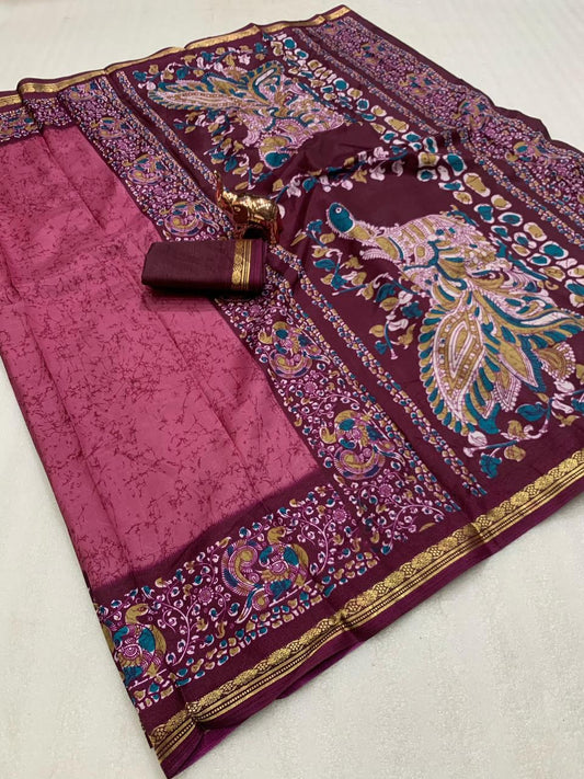 Soft Linen Sarees