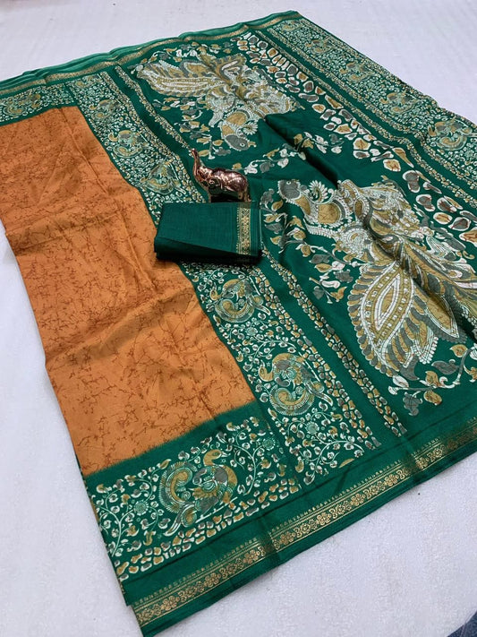 Soft Linen Sarees